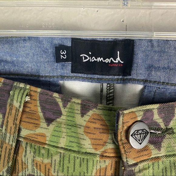 Diamond Supply Camo Pants Mens Size 32 - Picture 3 of 7